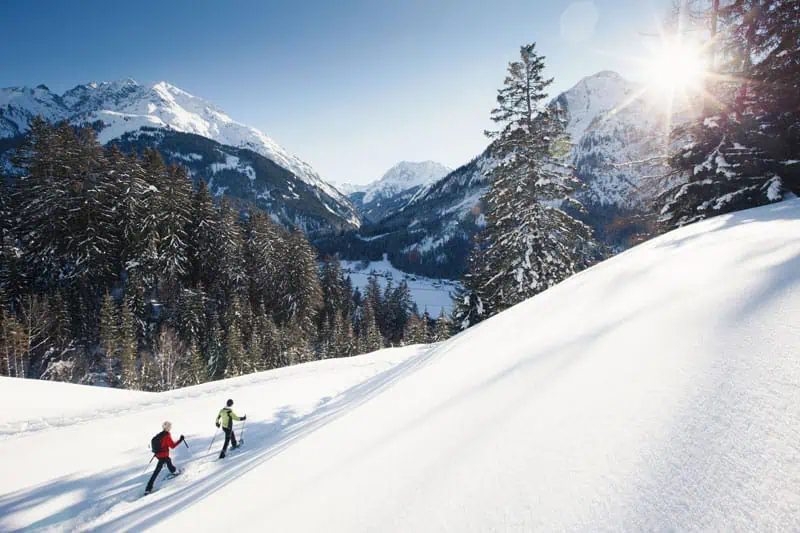 Schneeschuhwandern im Lechtal