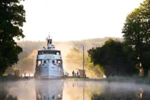Nostalgische Zeitreise auf der MS Juno ©Reederei Goeta Kanal