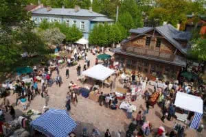 Riga Kalnciema kvartals ©Latvia Travel