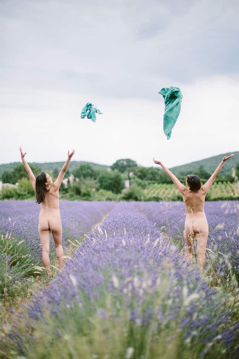 In den Lavendelfeldern der Provence © Celine Hamelin France 4 Naturisme