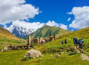 Georgien´s Svaneti Wanderweg ©GNTA