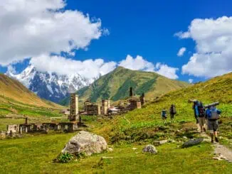 Georgien´s Svaneti Wanderweg ©GNTA