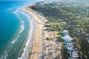 Mandola Rosa 28 Spectacular birds eye view of the beach at the mega resort