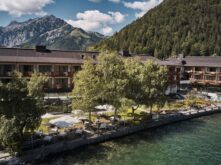 Fuerstenhaus Achensee Gastgarten Seegarten