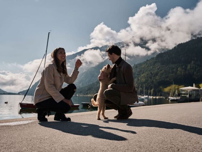Fuerstenhaus Achensee mit Hund