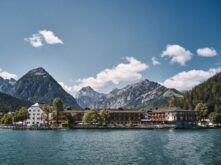 Fuerstenhof-Achensee-Panoramaansicht Fuerstenhof Achensee Panoramaansicht