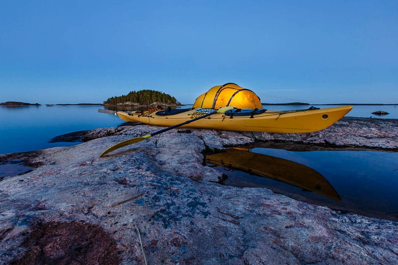 Lake Saimaa canoe ©Visit Finland