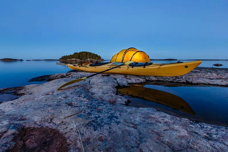 Lake Saimaa canoe ©Visit Finland