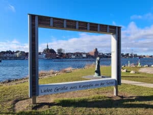 Kraftort mit Blick auf Kappeln ©Suedspeicher