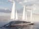 PONANT Neubauprojekt Swap2Zero Segel mit Solid Sail Technologie © Stirling Design International