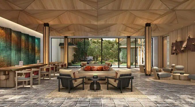 Six Senses Kyoto Lobby