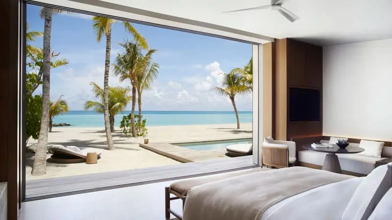 Beach-Villa ©The Ritz Carlton Maldives