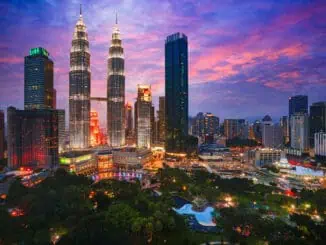Kuala lumpur city skyline at dusk ©Tourism Malaysia