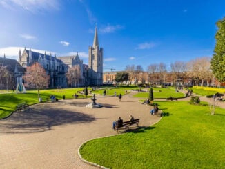 St Patricks Cathedral Gardens Dublin City Co. Dublin