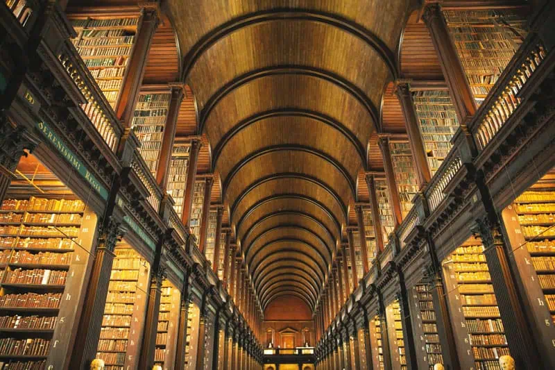 Trinity College Library Long Room Trinity College Dublin