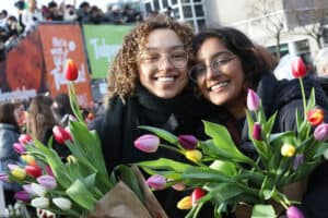 Tulpenmarkt in Amsterdam