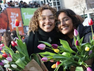 Tulpenmarkt in Amsterdam