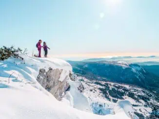 Wintererlebnis mit Meerblick ©Isabelle Fabre Cote dAzur France Tourisme