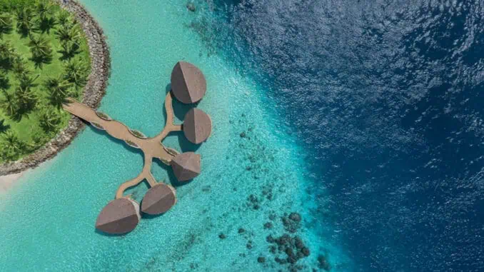 JW Marriott Kaafu Atoll Island Resort Spa by JW Aerial view