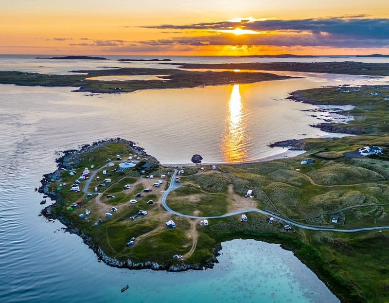 Irland Clifden eco Camping