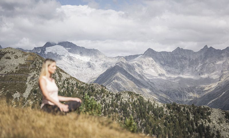 Yoga im Ahrntal Valle Aurina ©TV Sand in Taufers Manuel Kottersteger