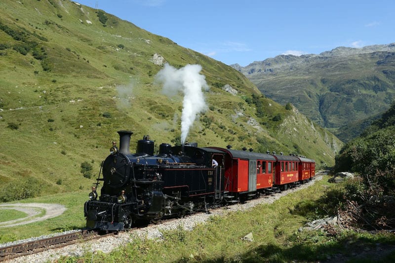 Furka Steam Railway ©Ursjossi