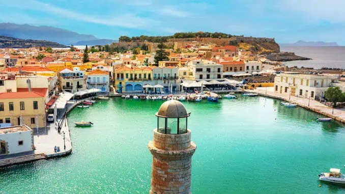 Kreta Rethymno mit ©Corendon Airlines