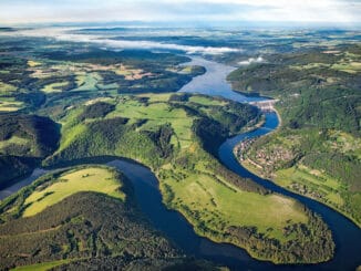Moldau von oben ©Jiri Jirousek VisitCzechia