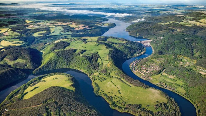 Moldau von oben ©Jiri Jirousek VisitCzechia