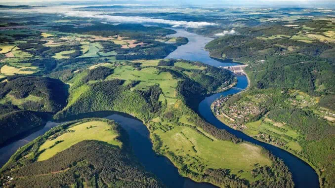 Moldau von oben ©Jiri Jirousek VisitCzechia