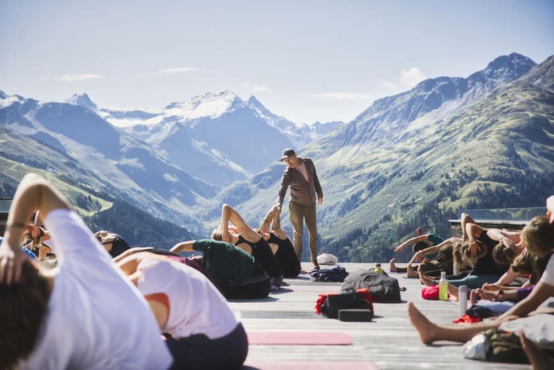 Mountain Yoga Festival ©TVB St. Anton am Arlberg Patrick Baetz