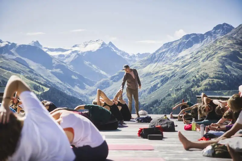 Mountain Yoga Festival ©TVB St. Anton am Arlberg Patrick Baetz