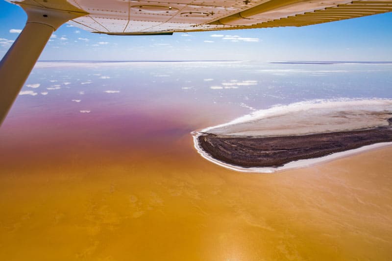 Kati Thanda Lake Eyre National Park Wrightsair Scenic Flight ©South Australian Tourism Commission