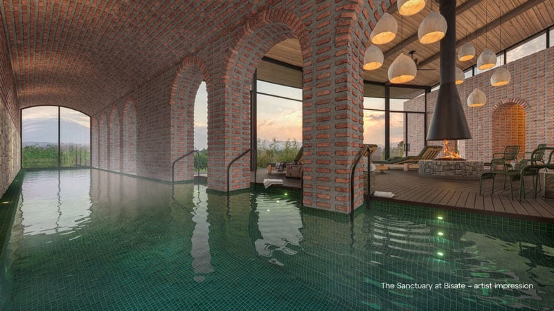 The Sanctuary at Bisate Pool ©Wilderness