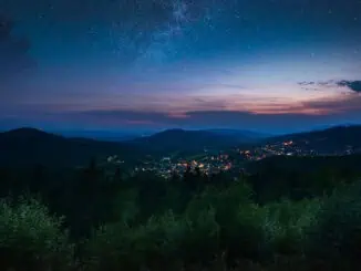 Bodenmais bei Nacht ©Bodenmais Tourismus
