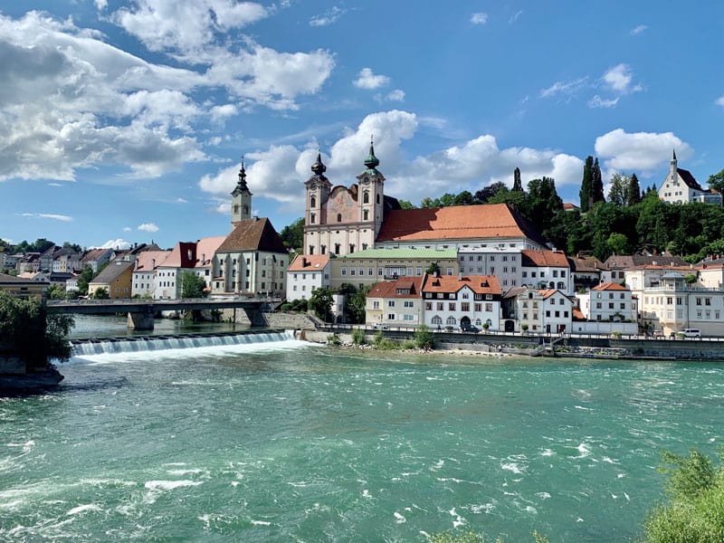Zusammenfluss Enns und Steyr © K. Schnabler
