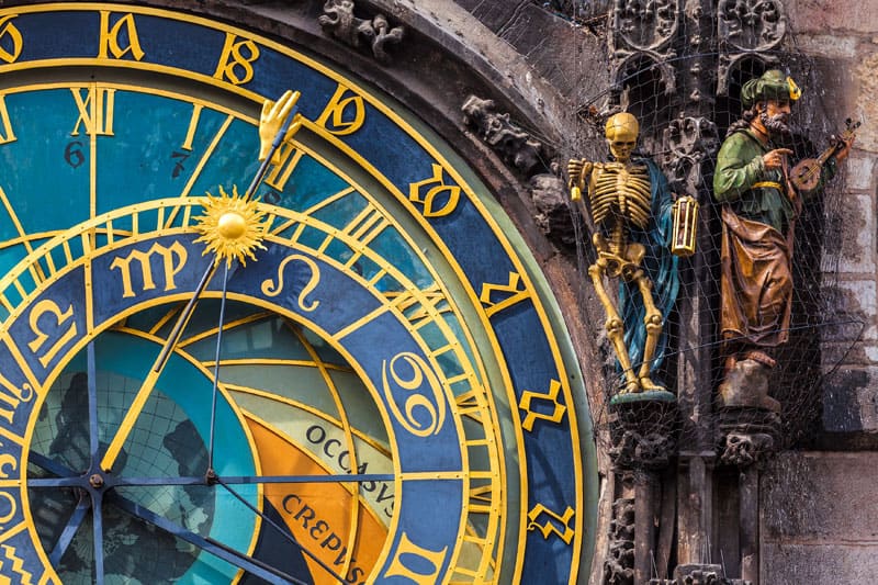 Astronomische Uhr in Prag ©Czechia Digital Media Library