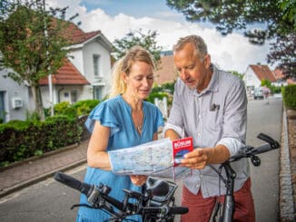 Buesum Fahrradtour Fahrradkarte ©Oliver Franke