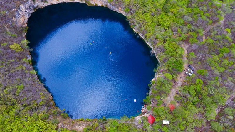 Cenotes de Candelaria ©INGUAT