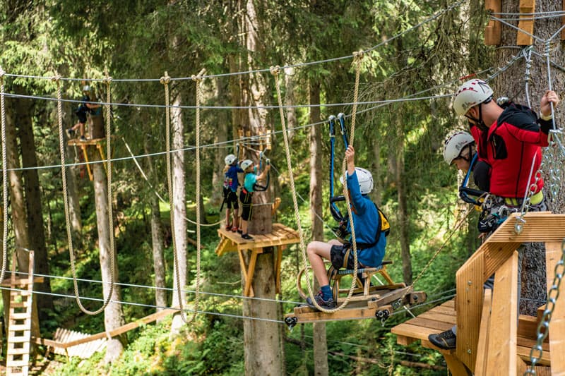 Hochseilgarten ©TVB St. Anton am Arlberg Patrick Baetz