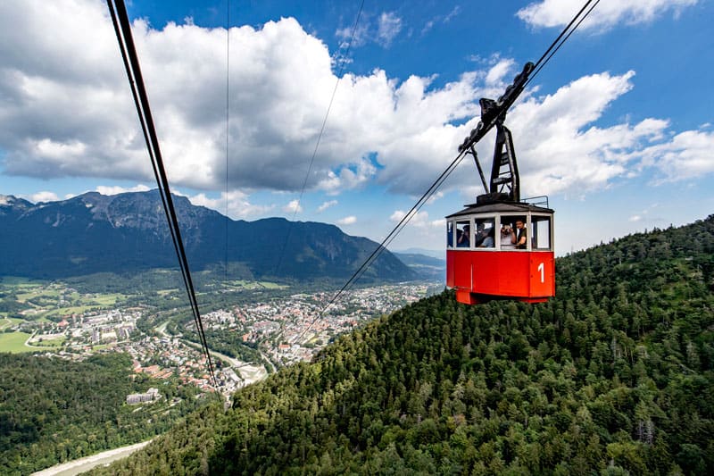 Predigtstuhlbahn © Bad Reichenhall Tourismus StadtmarketingTom Lamm
