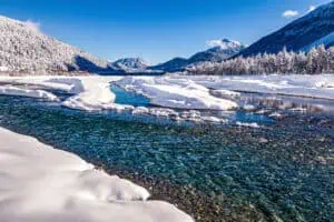 Winter im Tiroler Lechtal Lech-©Lechtal-Tourismus