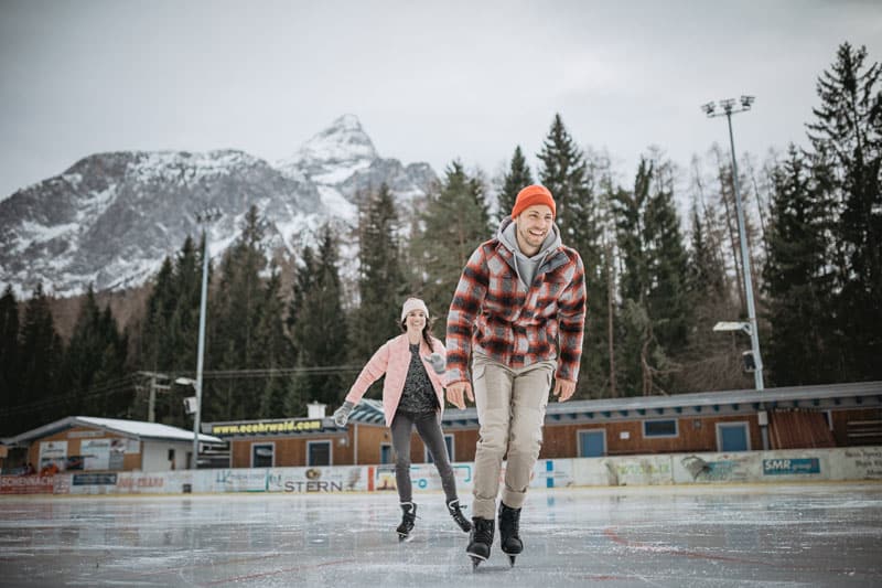 Tiroler Zugspitz Arena Eislaufbahn