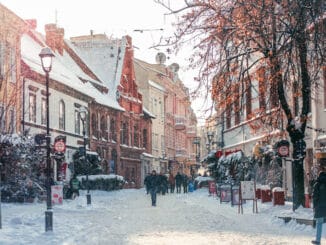Snowy Vilnius ©Gabriel Khiterer
