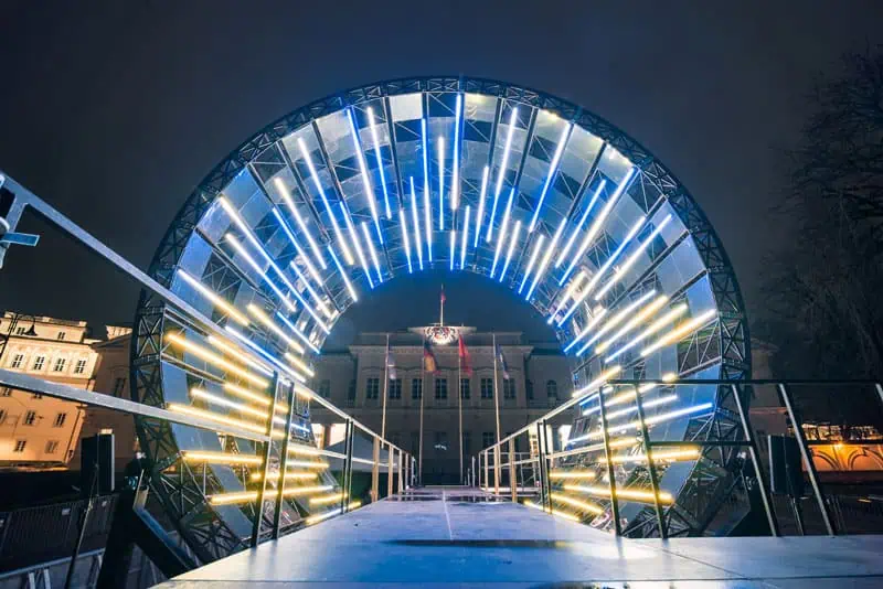 Vilnius Light Festival ©Gabriel Khiterer