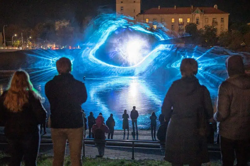 Vilnius Light Festival ©Saulius Ziura