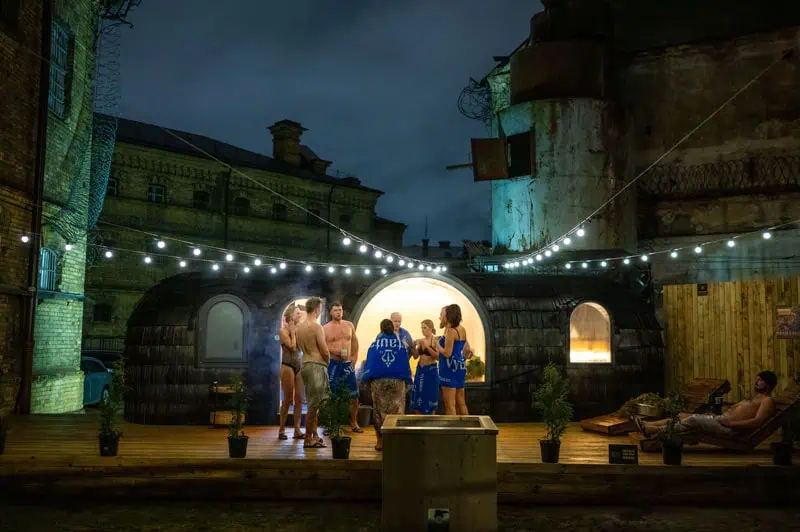 Vilnius Outdoor Sauna ©Ivanas Musa Gonga