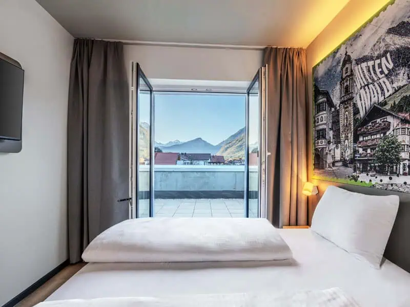 Hotel Mittenwald Doppelzimmer ©BB HOTELS