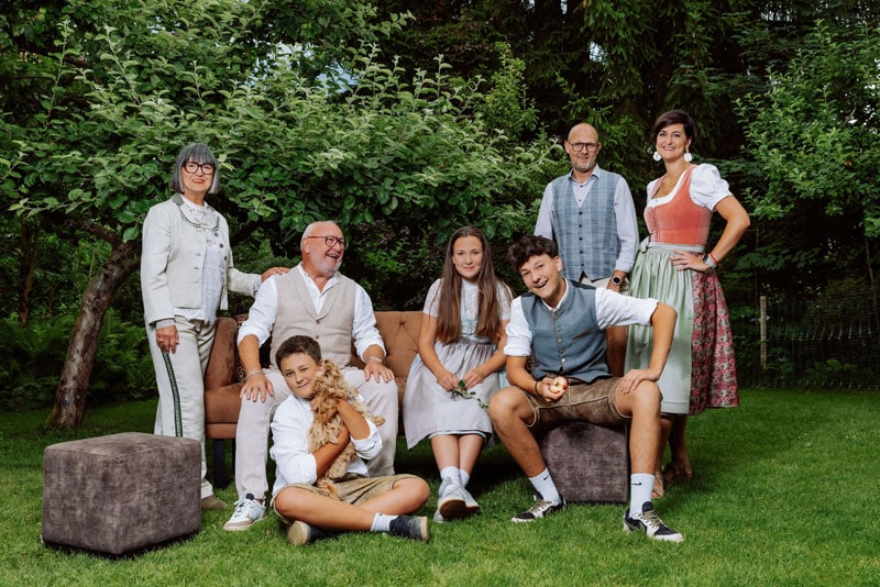 Familie von Sandra Geiger Pauli ©Bodenmaiser Hof