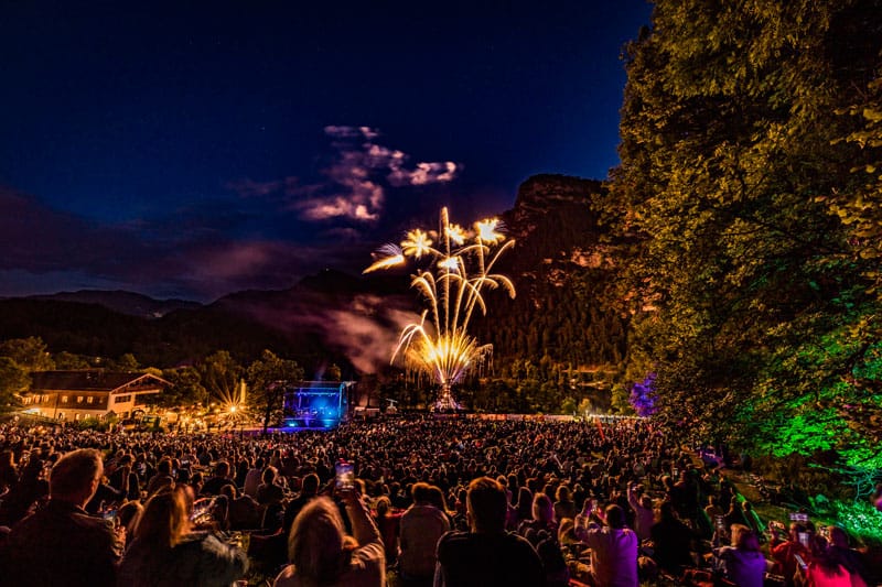 Thumsee brennt ©Bad Reichenhall Tourismus Stadtmarketing